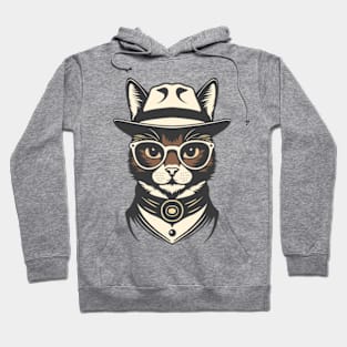 Rock n Roll Cat Hoodie